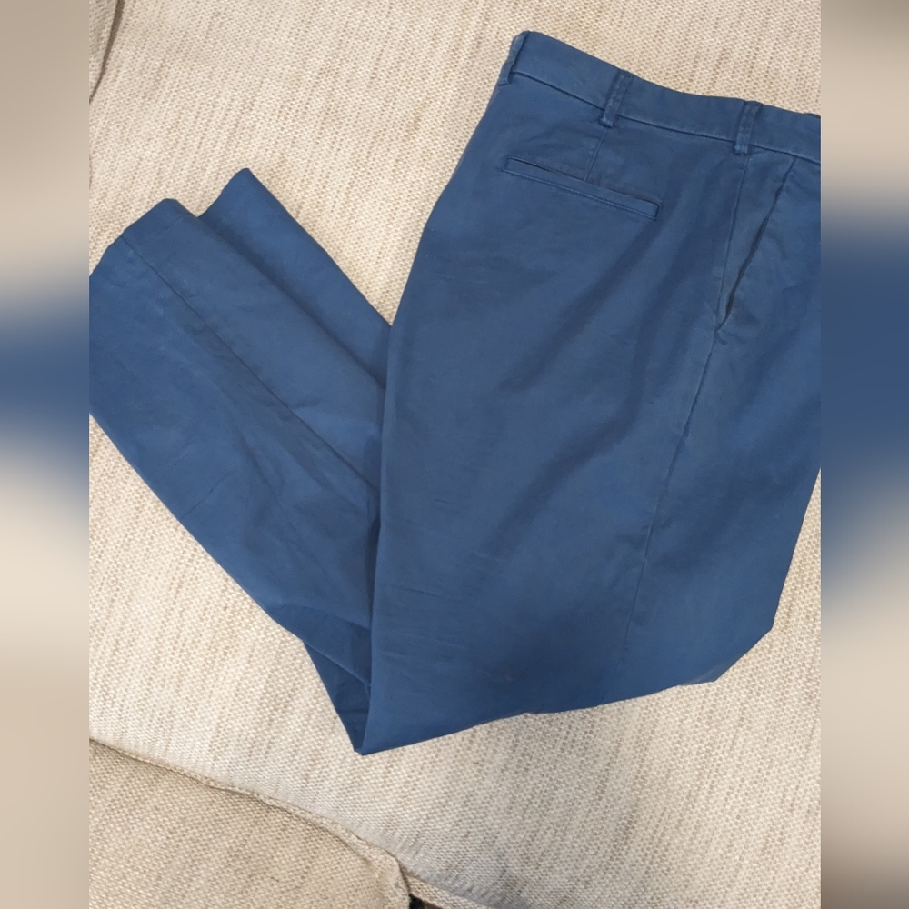 Black Brown 1826 blue chinos 36 x 32